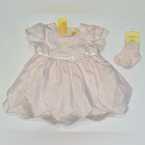 NWT Gymboree PINK PETALS TULIP hem DRESS SOCKS Baby Girl 6-9M 6-12M VINTAGE VHTF